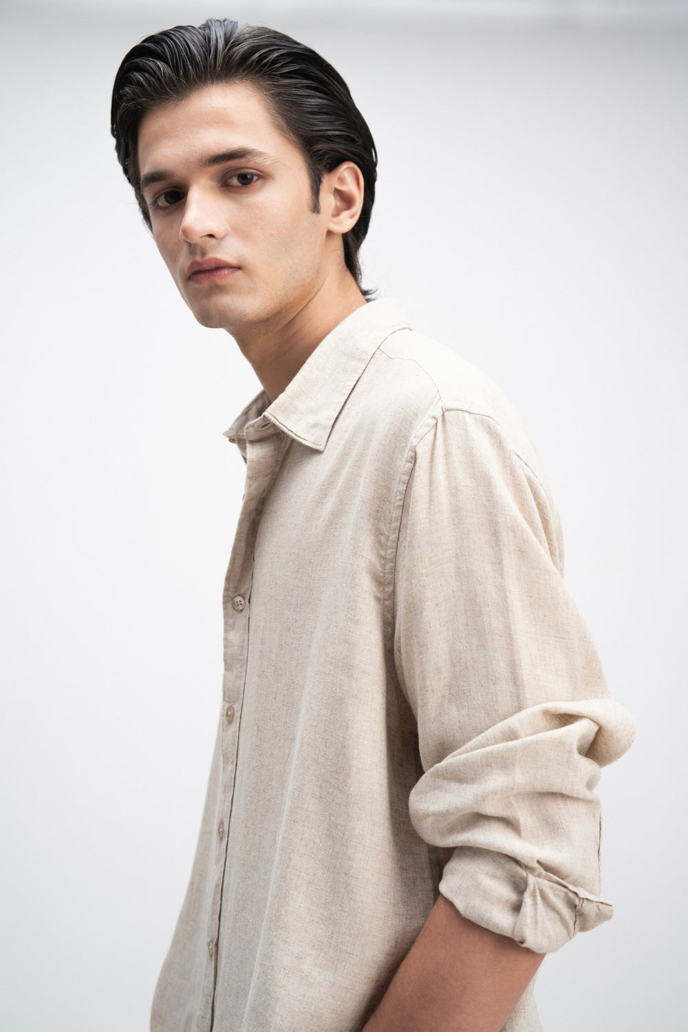 100% Linen relaxed shirt