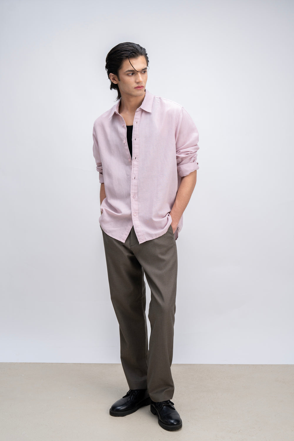 Relaxed Linen Shirt - studio