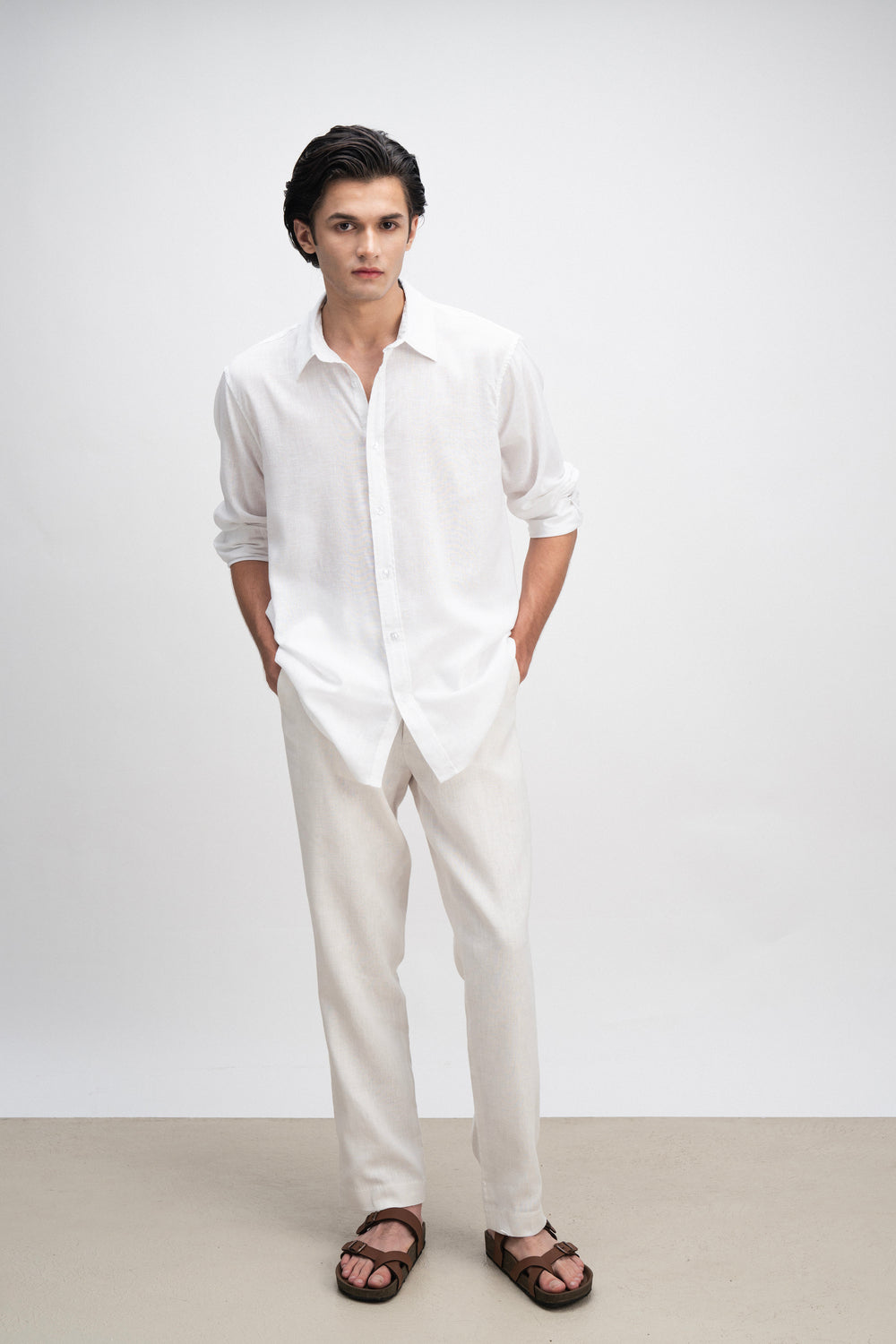 100% Linen relaxed shirt