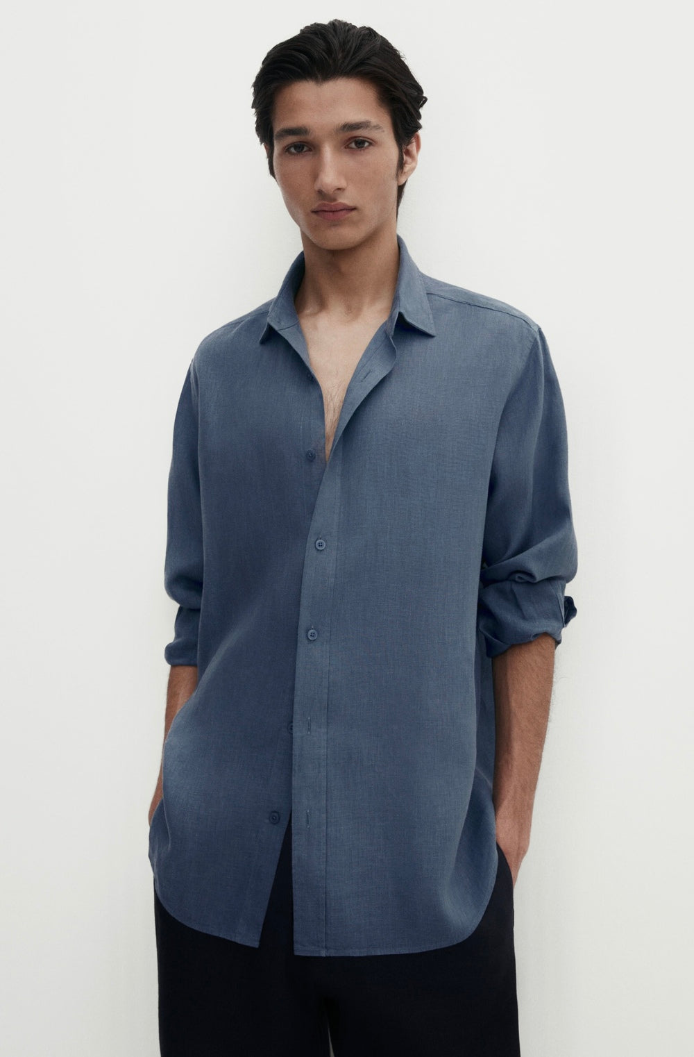 100% Linen relaxed shirt